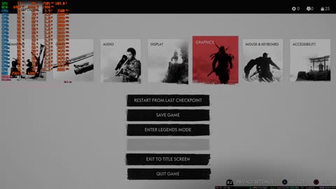 Ghost of Tsushima Directors Cut PC 1080p Very High Settings Ryzen 7 5700X3D + RX 6600 XT