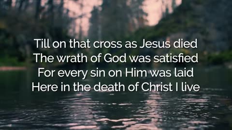 In Christ Alone (My Hope Is Found) - Adrienne Liesching LYRIC VIDEO