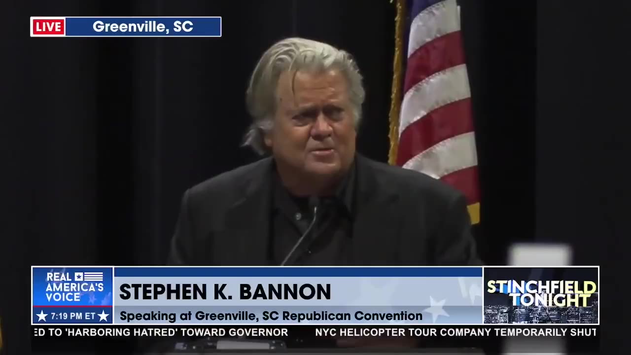 “THIS IS RAW POLITICAL POWER — Steve Bannon