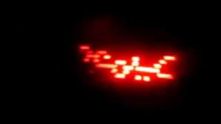 Arabic Air Text Persistence of Vision POV With PIC16F84 #AeroArduino