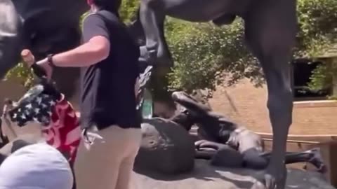 Black Student imitates Charlie Kirk’s death at Texas State University