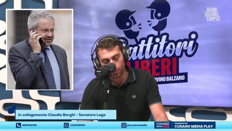 🔴 Savino Balzano intervista il sen. Claudio Borghi nella trasmissione "Battitori Liberi" (15.7.2025)