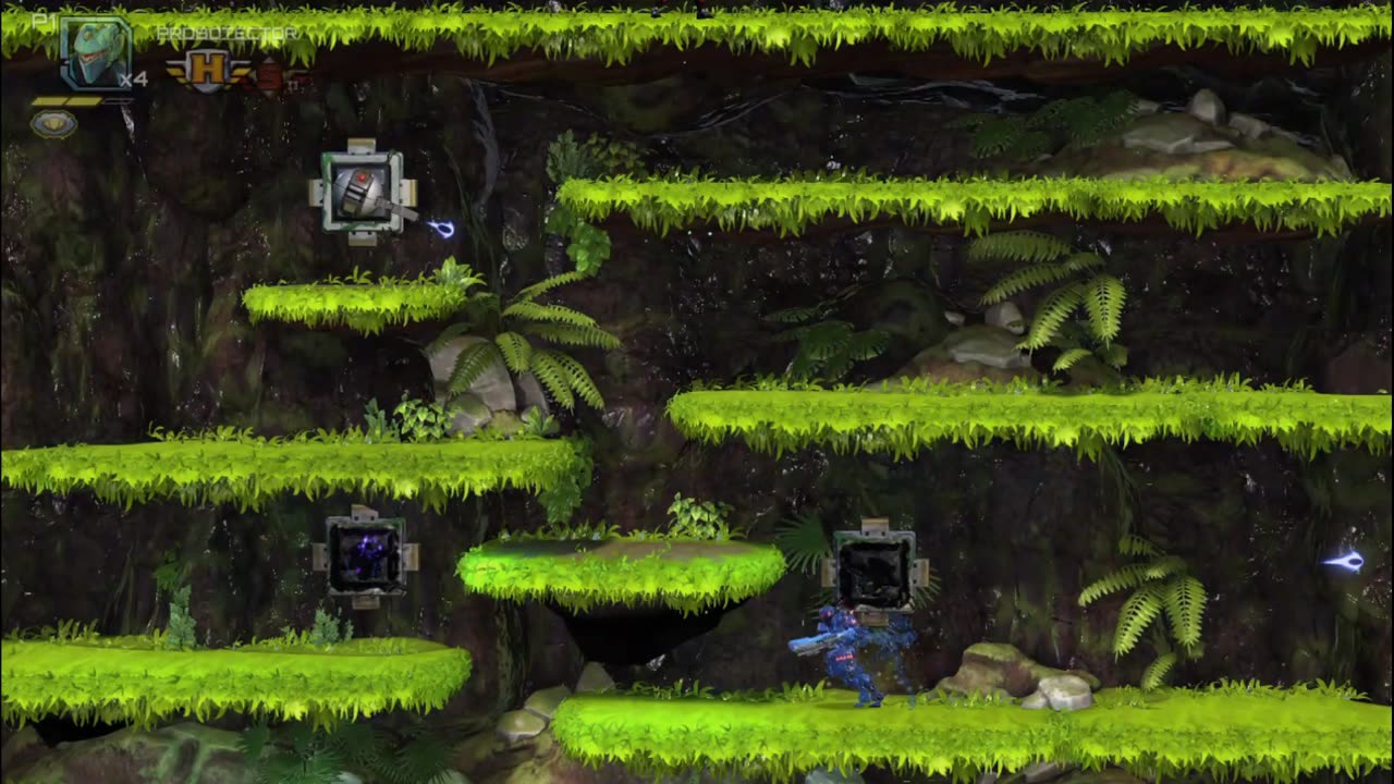 CONTRA OPERATION GALUGA DEMO PROBOTECTOR GAMEPLAY