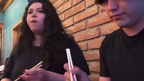 When You're on a Date and Can't Use Chopsticks