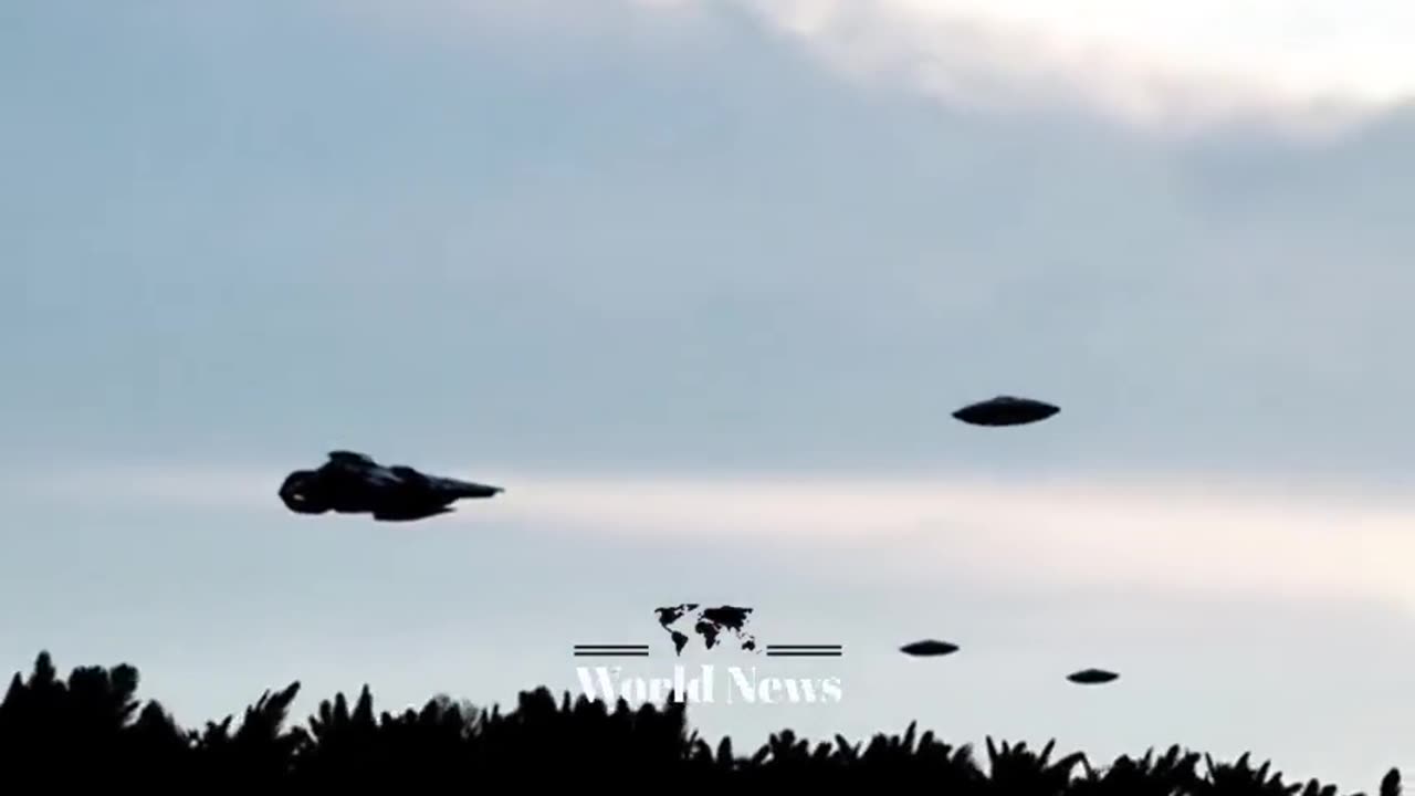Entities making themselves known worldwide --> ❤️🛸❤️