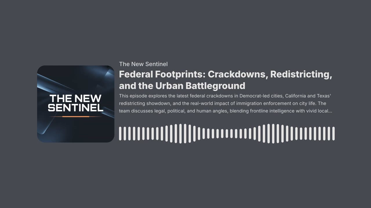 Federal Footprints: Crackdowns, Redistricting, and the Urban Battleground