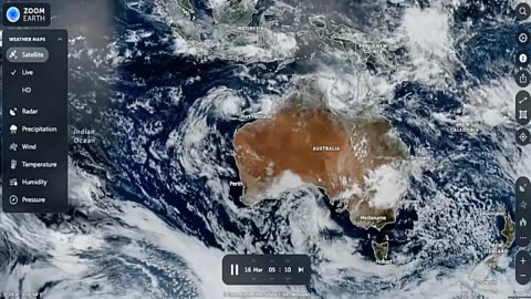 Miran Rubin - Tropical Cyclone Neville & Megan 2024 - Zoom Earth | Live Hurricane Tracker (Deo 1)