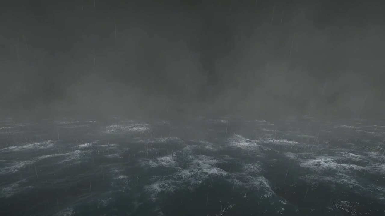 2 Hours of Ocean Storm Sounds for Deep Sleep & Relaxation