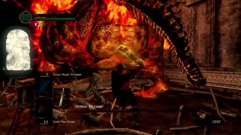 Melee only/No damage Demon Firesage (Dark Souls Remastered)