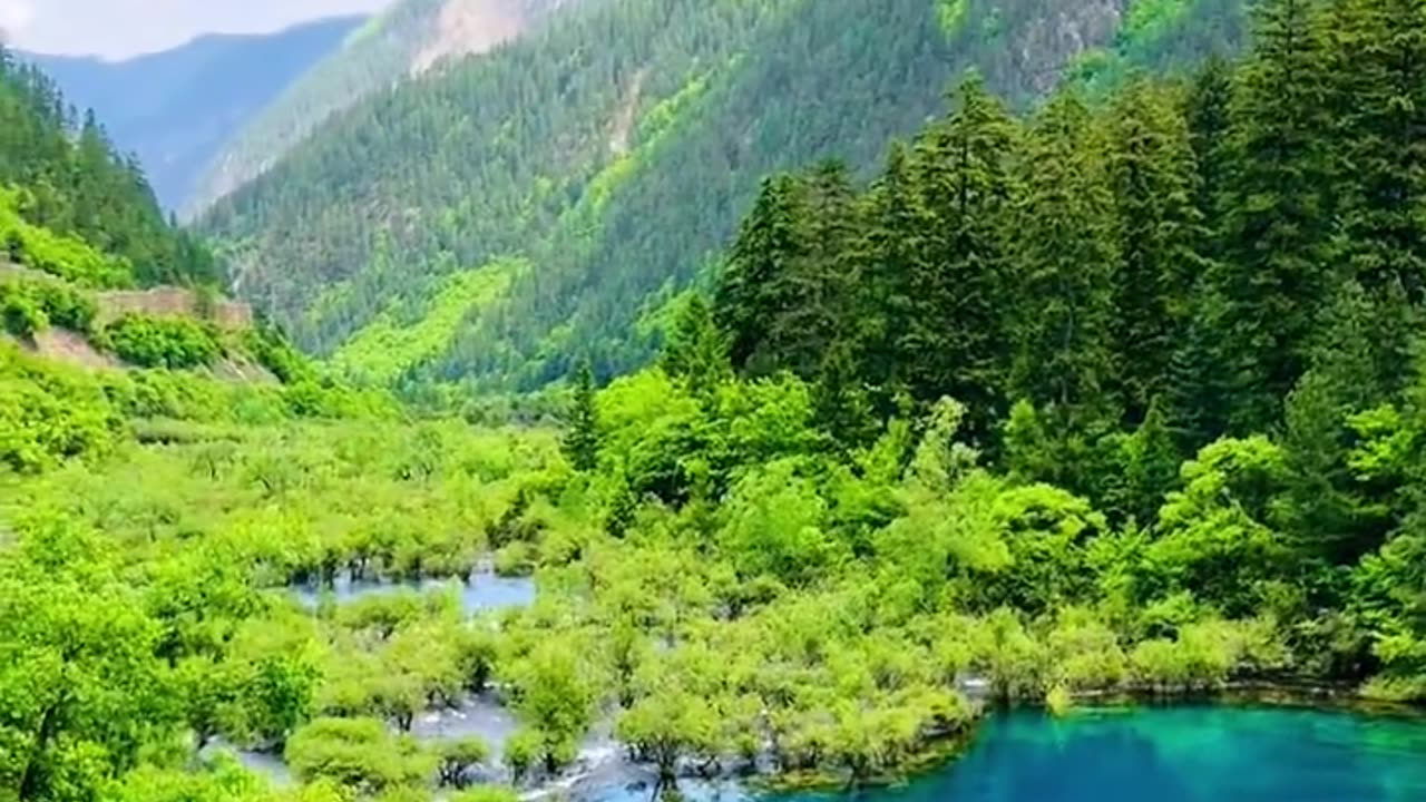 Jiuzhaigou: A Fairyland Where Waterfalls Sing and Lakes Glow