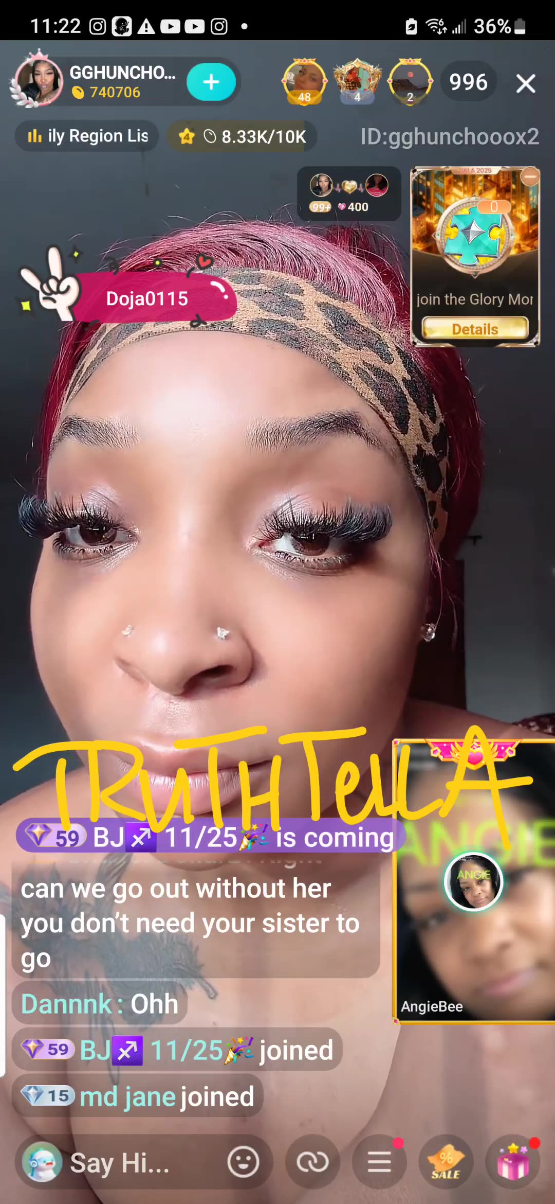 GGHUNCHO GETS INTO FAMILY FEUD WITH HER SISTER & AUNTY SUNDAY MORNING