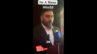 ITS A MANS WORLD! SOME PEOPLE DO NOT AGREE?