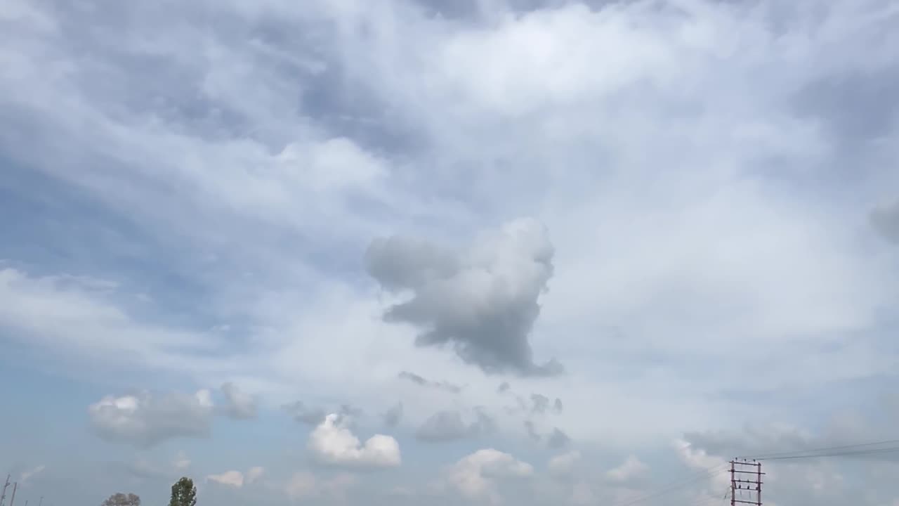beautiful cloudy weather Video