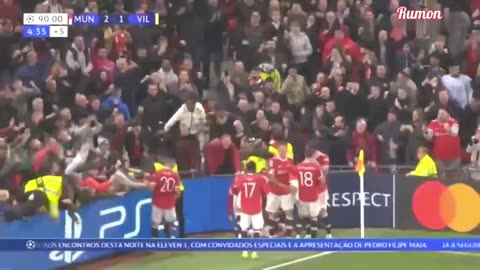 Cristiano Ronaldo’s Dramatic 95th Minute Winner vs Villarreal | UCL 2021