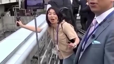 Reporter left speechless after witnessing Japan's new $70 million Maglev train in action at 310 mph