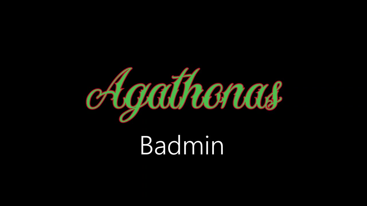 Agathonas ¦ Badmin (official audio)