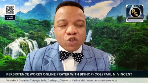 WATCH: PERSISTENCE WORKS ONLINE PRAYER