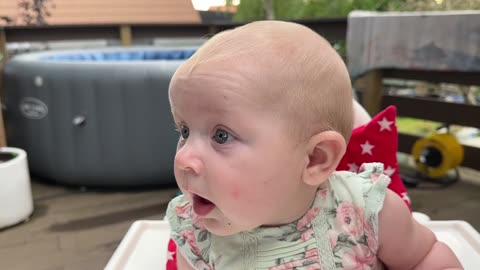 Baby Kayla Trying So Hard to Talk for the First Time! | Day 172