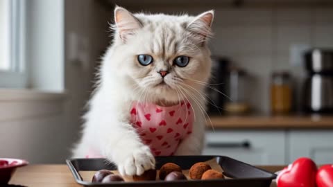 Chef Whiskers: The Purr-fect Little Cook!