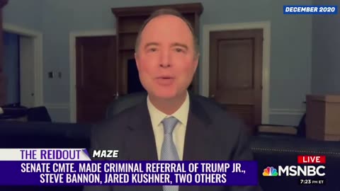 Adam Schiff: Innocent people don't get preemptive pardons.