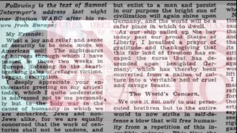 New World Order: the creation and need of Hitler