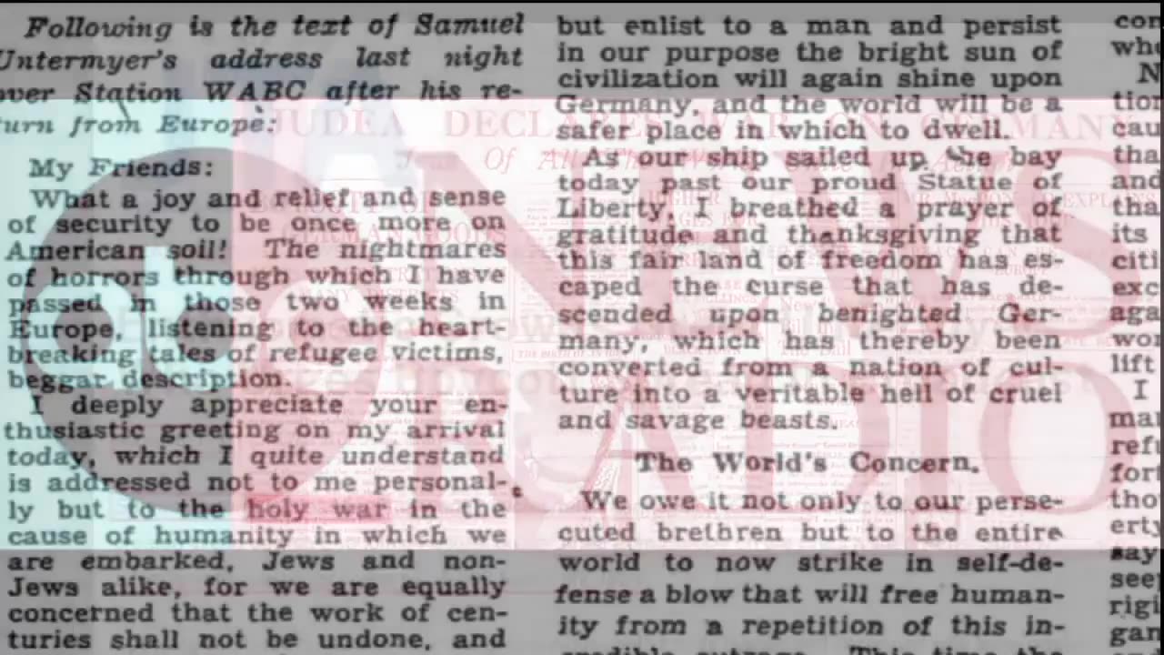 New World Order: the creation and need of Hitler