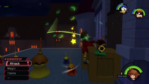 Kingdom Hearts HD 1.5 Final Mix Walkthrough Part 6 - Wonderland and Traverse Town Revisited