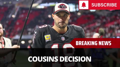 Falcons Make Kirk Cousins Decision