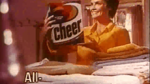 Commercial - Cheer Detergent w guy from future