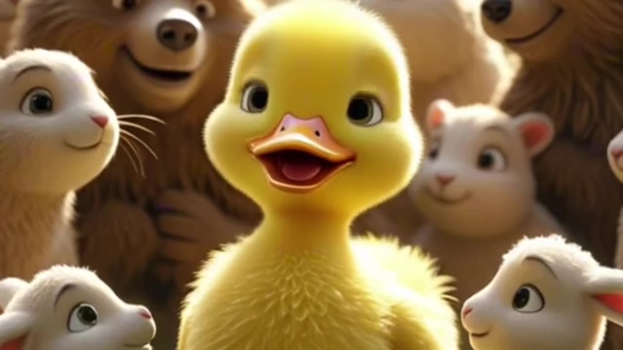 cute yellow duck