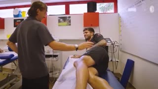 Modrić asked Milan's American if he spoke Croatian, made him laugh with his answer