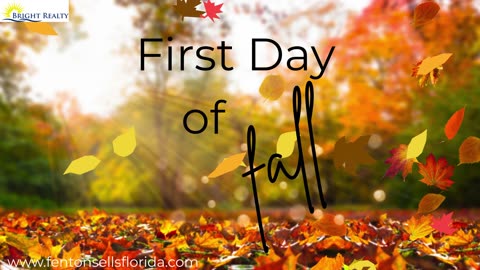 🍂 Happy First Day of Fall 🍂