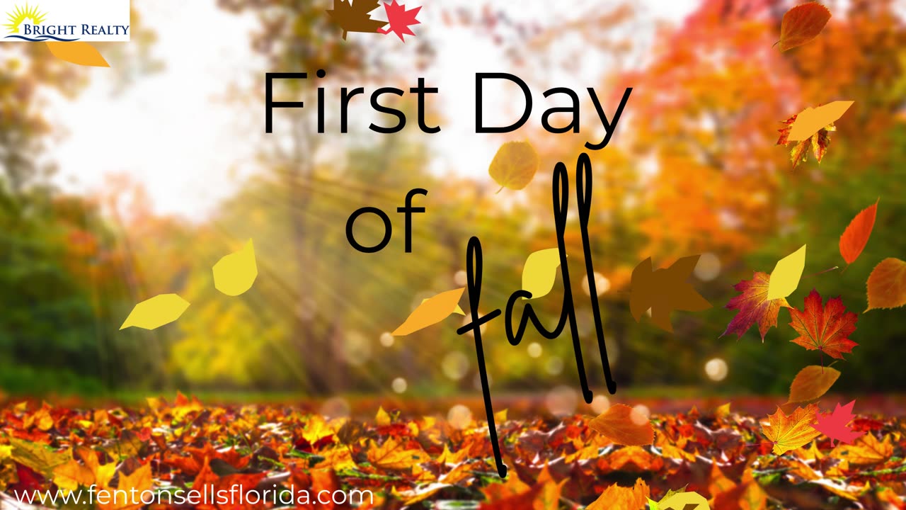 🍂 Happy First Day of Fall 🍂