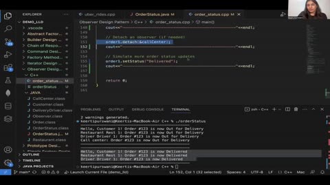 Day 05 - Singleton, Observer, Command Design Patterns LLD KP