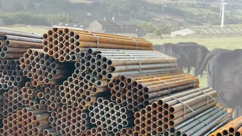 Pre-Cut Pipe Fence Posts