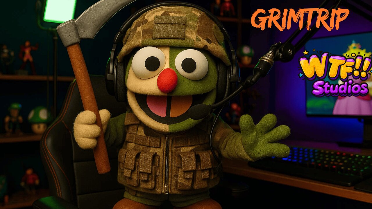 Live from the WtF Lab: What are we gonna do today Grim? "WARNING HEADPHONES!!!"