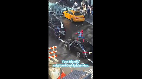 Love All Life Always #310 - POV When Spiderman Is Filmed In Your City Streets. Pretty Cool...
