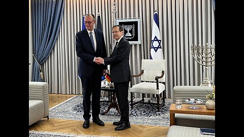 LIVE: Merz in Israel