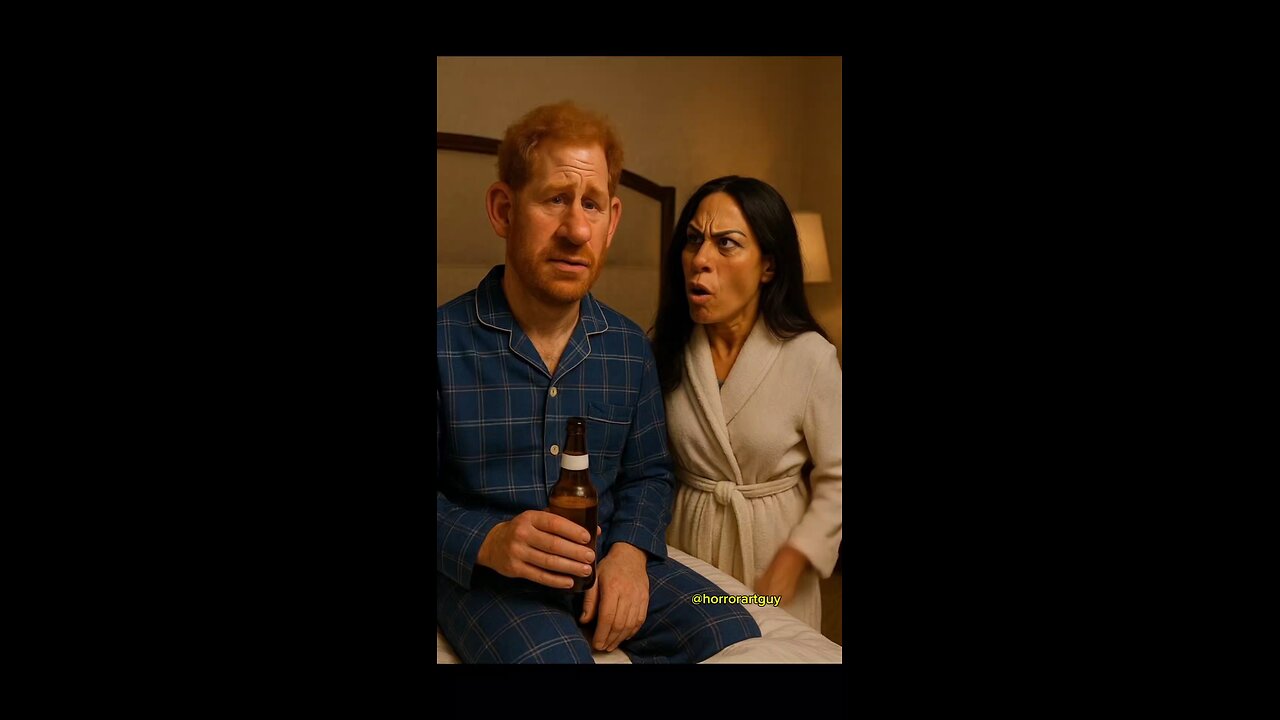Prince Harry Meets Freddy Krueger