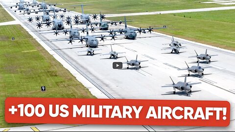 100 US Military Aircraft Have Arrived in the Caribbean. Trump ready to War?