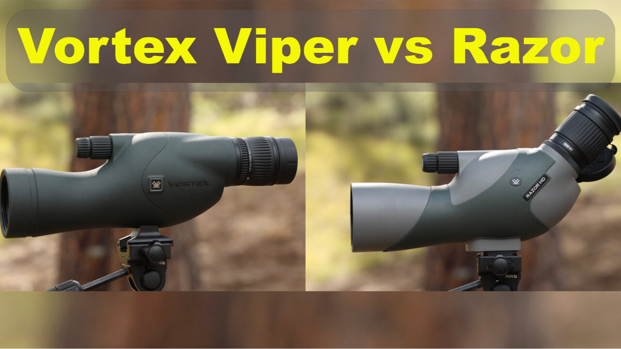 VORTEX VIPER VS RAZOR SPOTTING SCOPE REVIEW