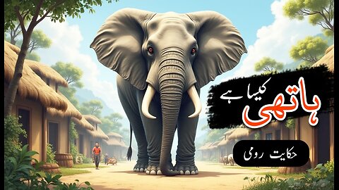 Hathi Kesa Hey | Molana Rumi | Hikayat E Rumi