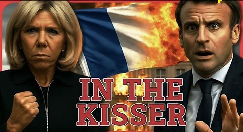 FRENCH CIVIL WAR! Brigitte Macron just man-handled President Macron in major domestic abuse scandal