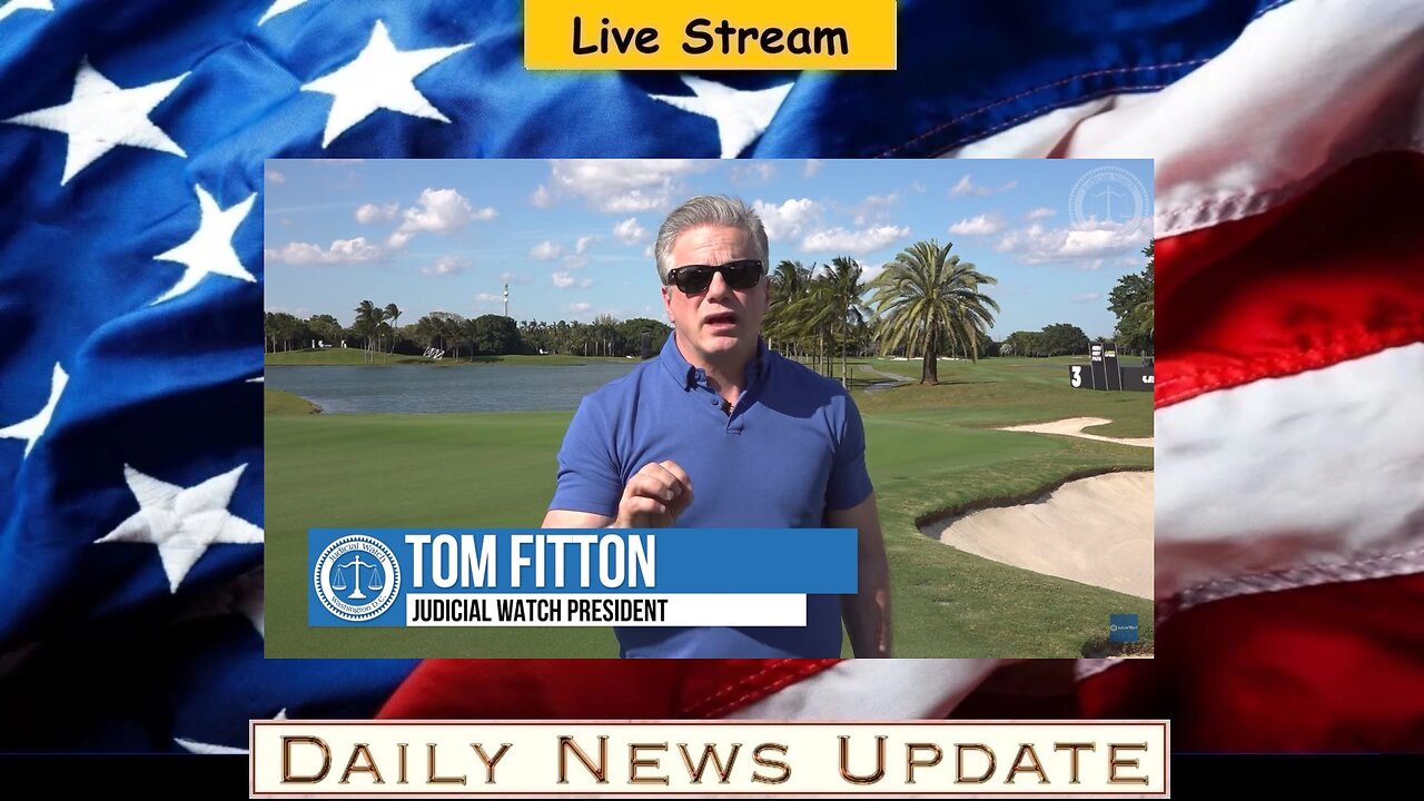 x311b: Judicial Watch - Trump and Judicial Watch are Saving Elections!