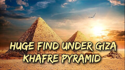 Huge Discovery at Giza Pryamids!