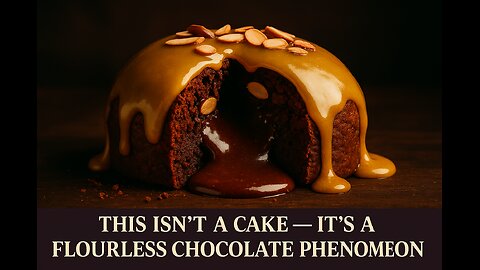 “This Isn’t a Cake — It’s a Flourless Chocolate Phenomenon”