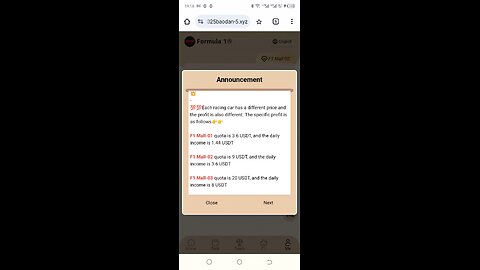 NEW LATEST LEGITIMATE STAKING PLATFORM/ FORMULA 1