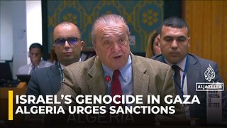 UNSC must sanction ‘enemy of humanity’ for Gaza genocide, urges Algeria's UN envoy