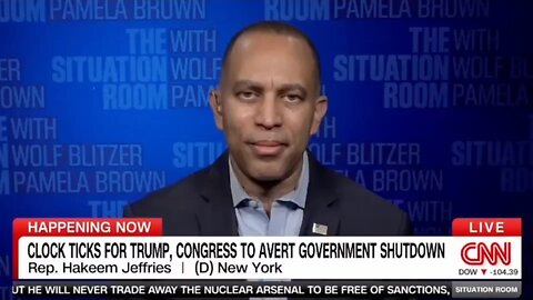 Rep Hakeem Jeffries Claims Trump Is On A Political Witch Hunt