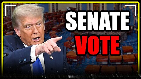 🔴Senate VOTES to END the SHUTDOWN.🔴